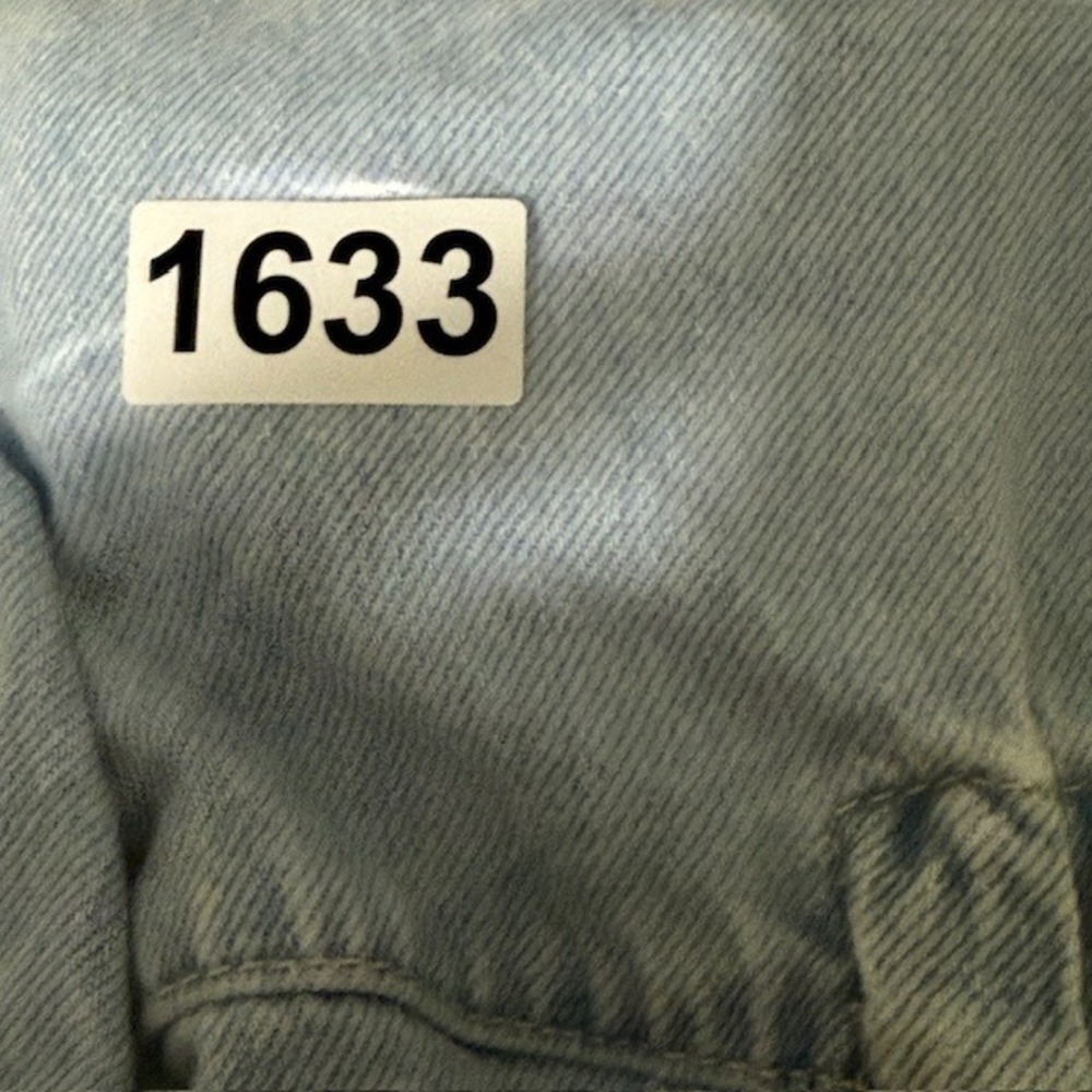 We The Free People Light Wash Denim Short Sleeve Button Front Jumpsuit Medium - Picture 13 of 13